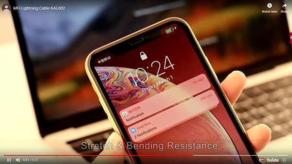 Kabel błyskawiczny MFI Kal 002