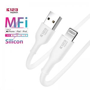 KAL055/056-Silikonowa ładowarka Apple Lightning do USB A/C Kabel USB C89 C94 Złącze Super Speed